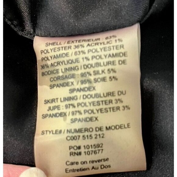 Alice + Olivia Purple Metallic Bubble Hem Marie Tulip Cocktail Prom Dress - Picture 5 of 15